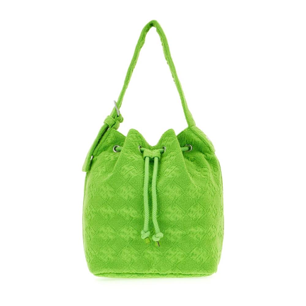 Tory Burch Spandetasker - Tasker - Dame - Grøn - ONE SIZE - Bomuld