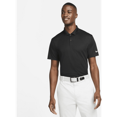 Nike Men's Golf Polo Dri-fit Victory Golfkläder Black/White - Large