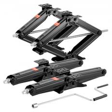 VEVOR Saxdomkrafter för husbilar 6500lbs 23,4 tum Stabilisator för husbilar Nivellerande Saxdomkrafter 4-set