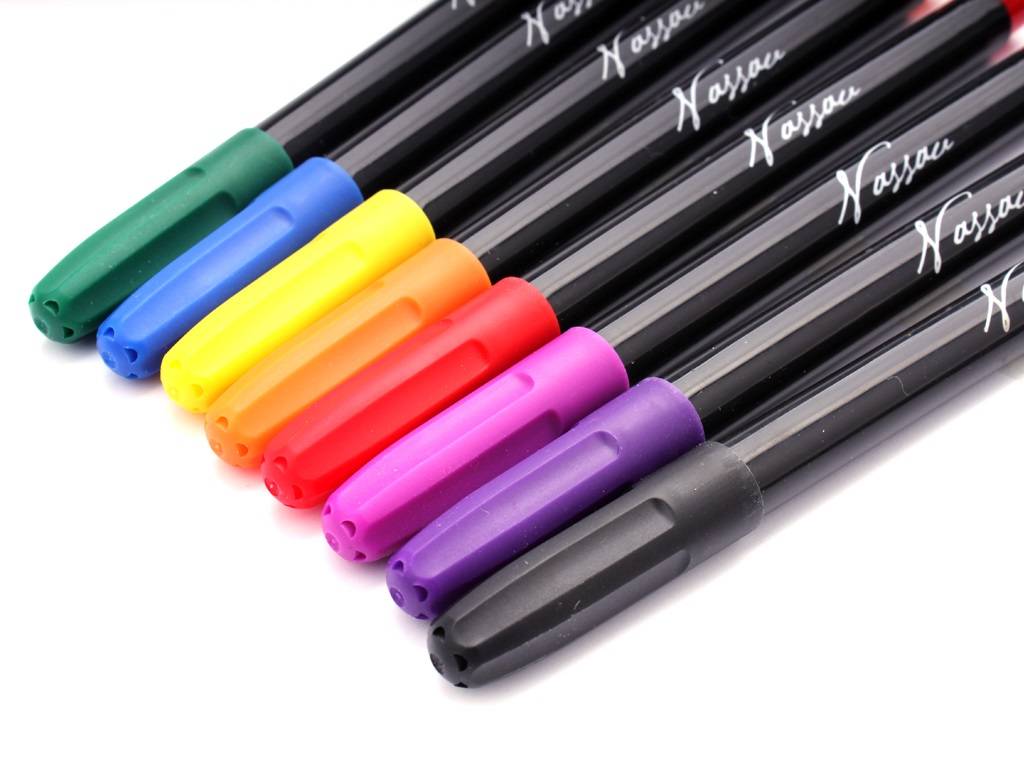 Textilpennor 8-pack