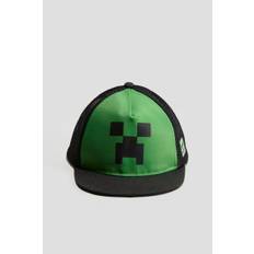 Pojke - Grön Keps med motiv - Size: 110/116 (4-6Y) - H&M - Grön/Minecraft (110/116 (4-6Y))