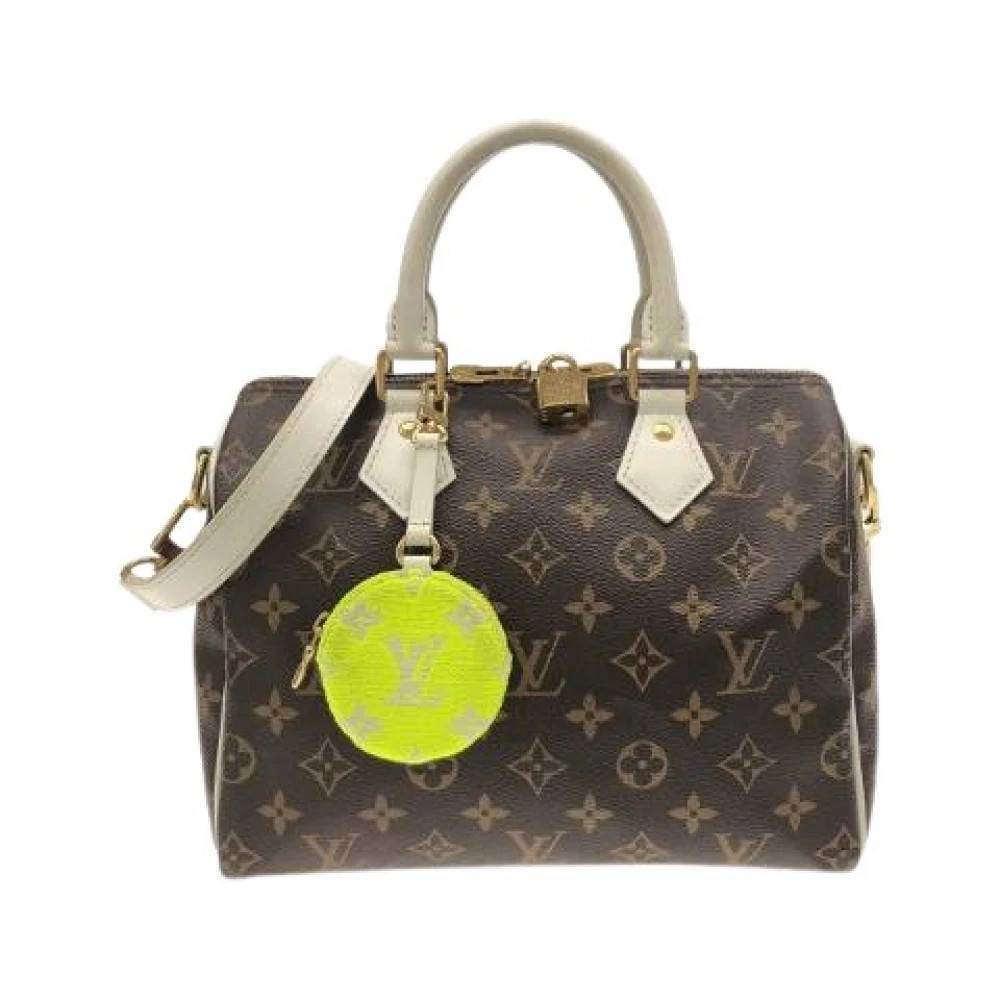 Louis Vuitton Vintage Pre-owned Speedy Bandouliere Monogram Boston Taske - Vintage - Dame - Brun - ONE SIZE - Uld