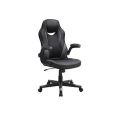 Kontorstol, Ergonomisk Skrivebordsstol, Computerstol, Højdejusterbar, 150 kg, PU-læder