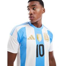 adidas – Football – Argentina 24 Messi – Vit och blå hemmatröja i jersey-Vit/a