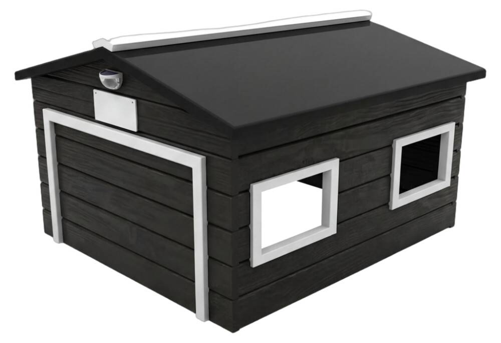 GARAGE AM ROBOTS MY ROBOT HOME COMPACT SVART/VIT