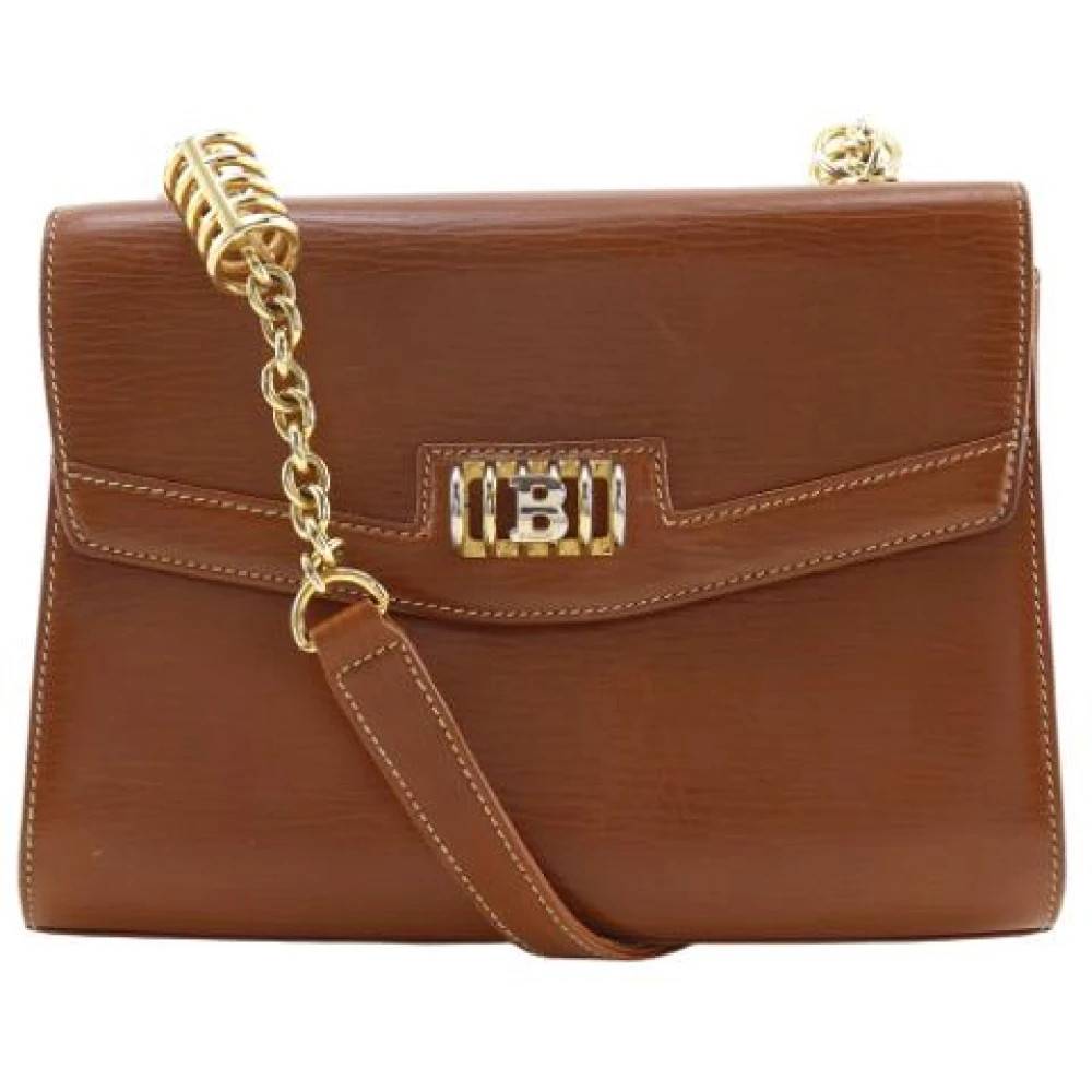 Bally Pre-owned Pre-owned Skuldertaske - Vintage - Dame - Brun - ONE SIZE - Uld