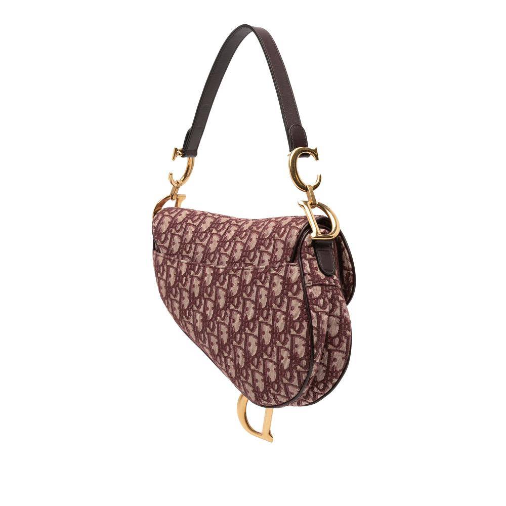 Dior Vintage Dior Saddle Bag L 20cm x W 24cm x D 9cm - Dior Vintage hos Magasin.