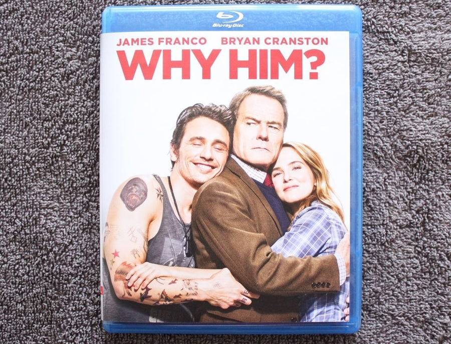 WHY HIM? BLU-RAY