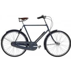 Raleigh Tourist De Luxe Herre 7g gråblå
