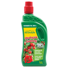 Økologisk Flydende gødning til køkkenhaven - 1 liter - Ecostyle