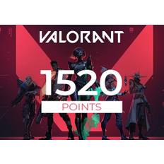 VALORANT Gift Card - 1520 Valorant Points