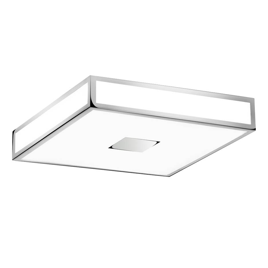 Astro Mashiko square 400 plafond IP44 polerad krom
