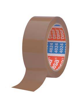 Packtejp Tesa 4024 PP brun 38mm x 66m 1 st / förpackning