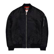 Jacket Bomber Schott Nylon Eco Black - Musta (XL)