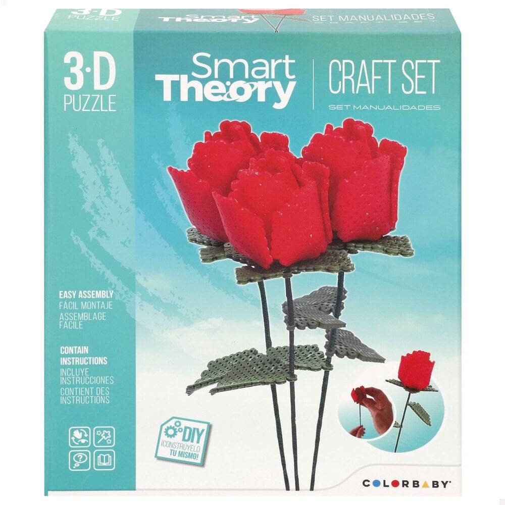 Smart Theory Roses 3D puzzle 2172pcs.