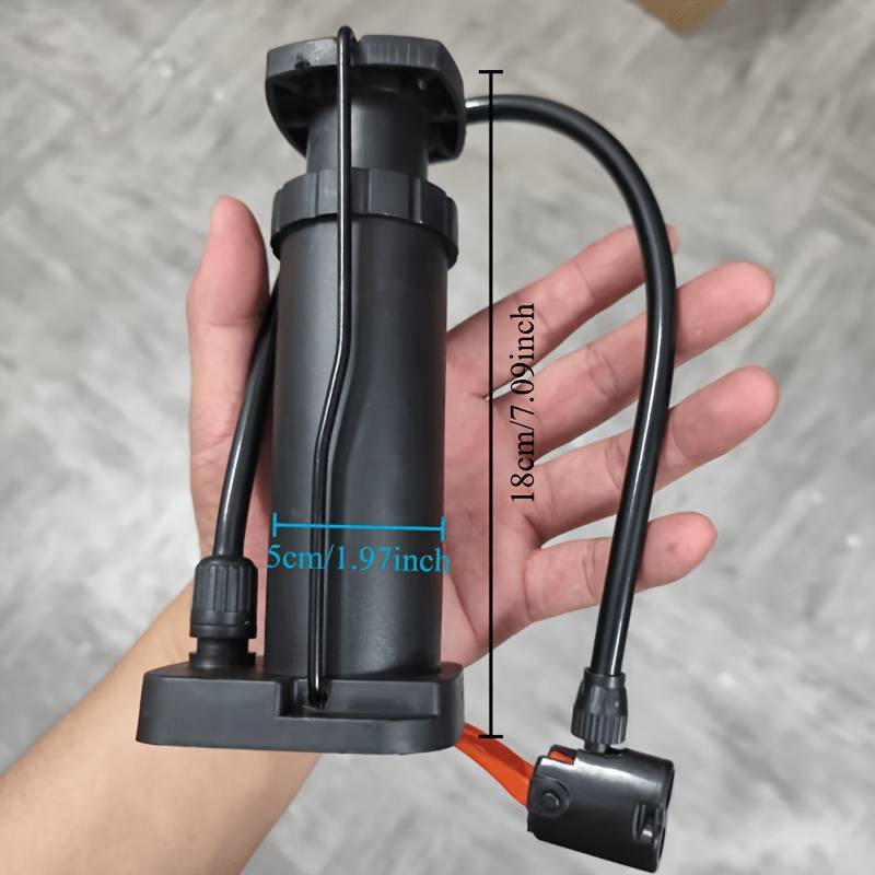 Lightweight And Convenient High-pressure Air Pump For Bicycle, Car, Basketball, Home Inflation, Portable Air Compressor, Electric Bike, Motorcycle Air Tube