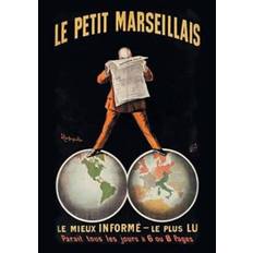 Carnet Blanc, Affiche Journal Le Petit Marseillais - Cappiello-L - 9782011168887