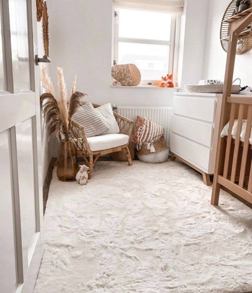 Barnmatta Softy - 60 x 120 cm - Natur (60 x 120 cm)