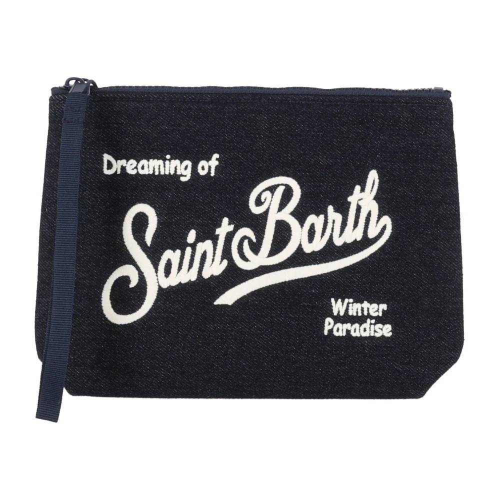 MC2 Saint Barth Aline Pochette - Tasker - Dame - Blå - ONE SIZE - Polyester