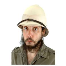 British Pith Costume Helmet for Adults