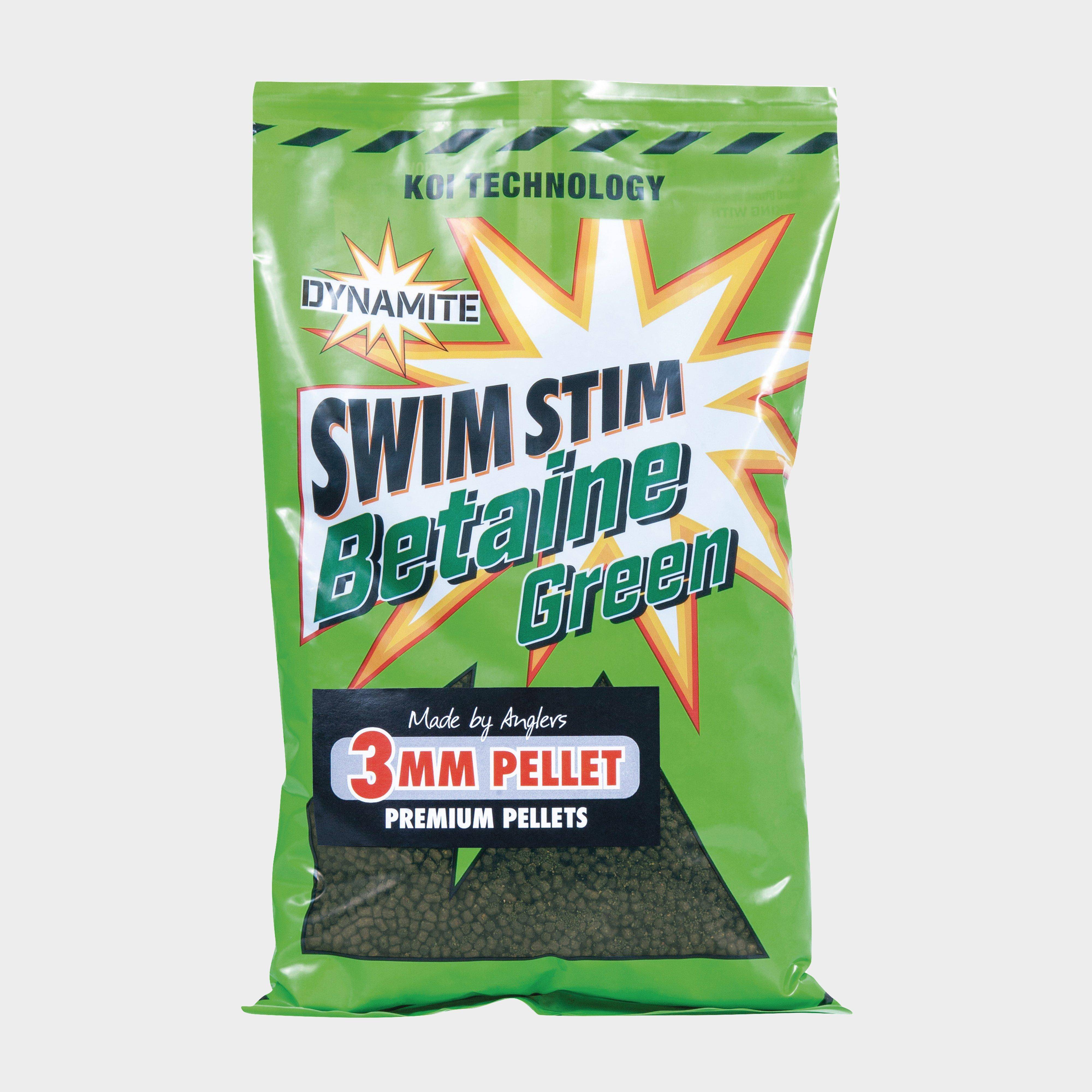 Dynamite Swim Stim Green Pellets 3mm, Green