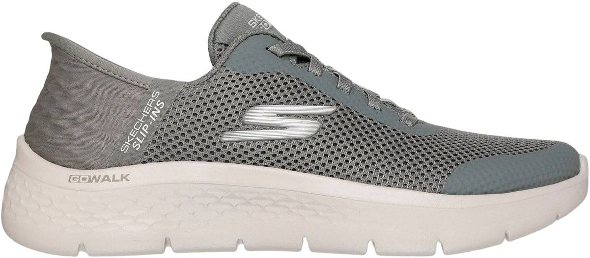 Skechers Go Walk Flex Sneakers Kvinde Grå Sandaler & Badesko Str 37 - hos Magasin