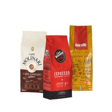 Prova på kaffepaket Italienska kaffebönor 3x500g