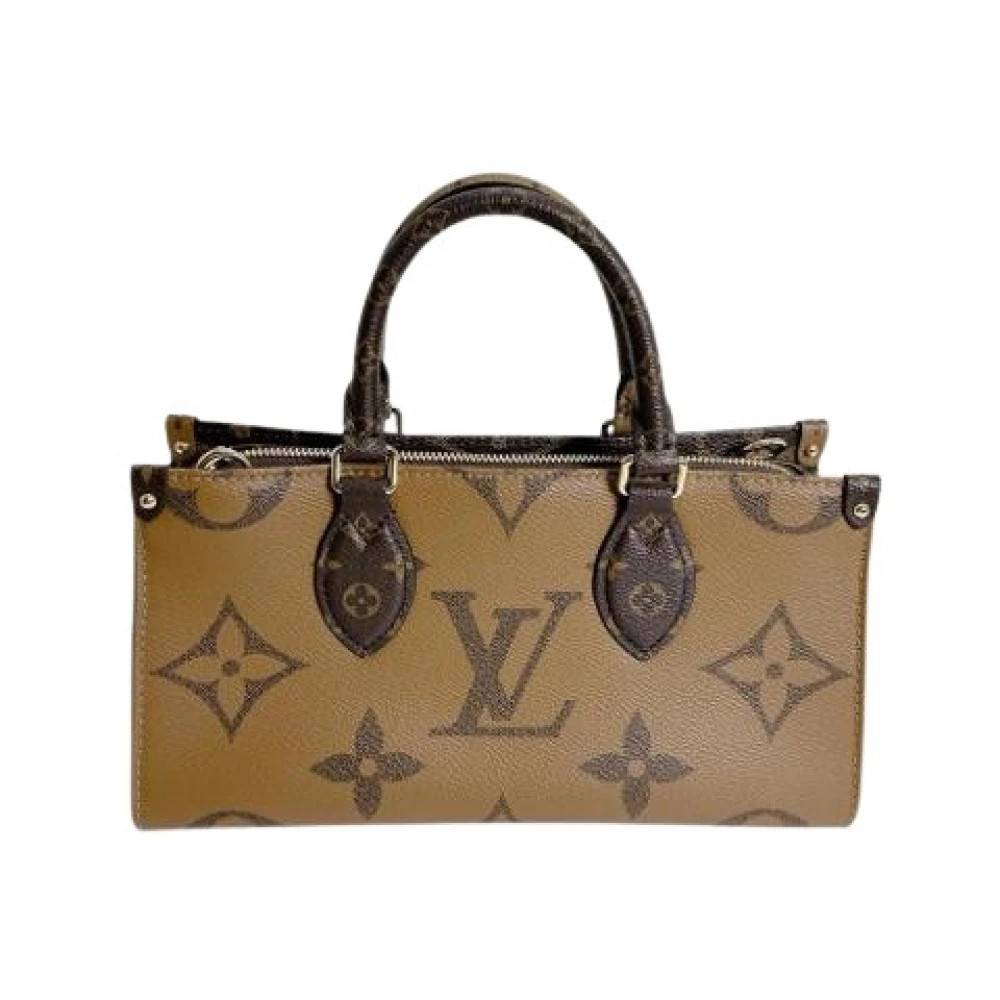 Louis Vuitton Vintage Pre-owned Mini Pouch Tote - Vintage - Dame - Brun - ONE SIZE - Tyl