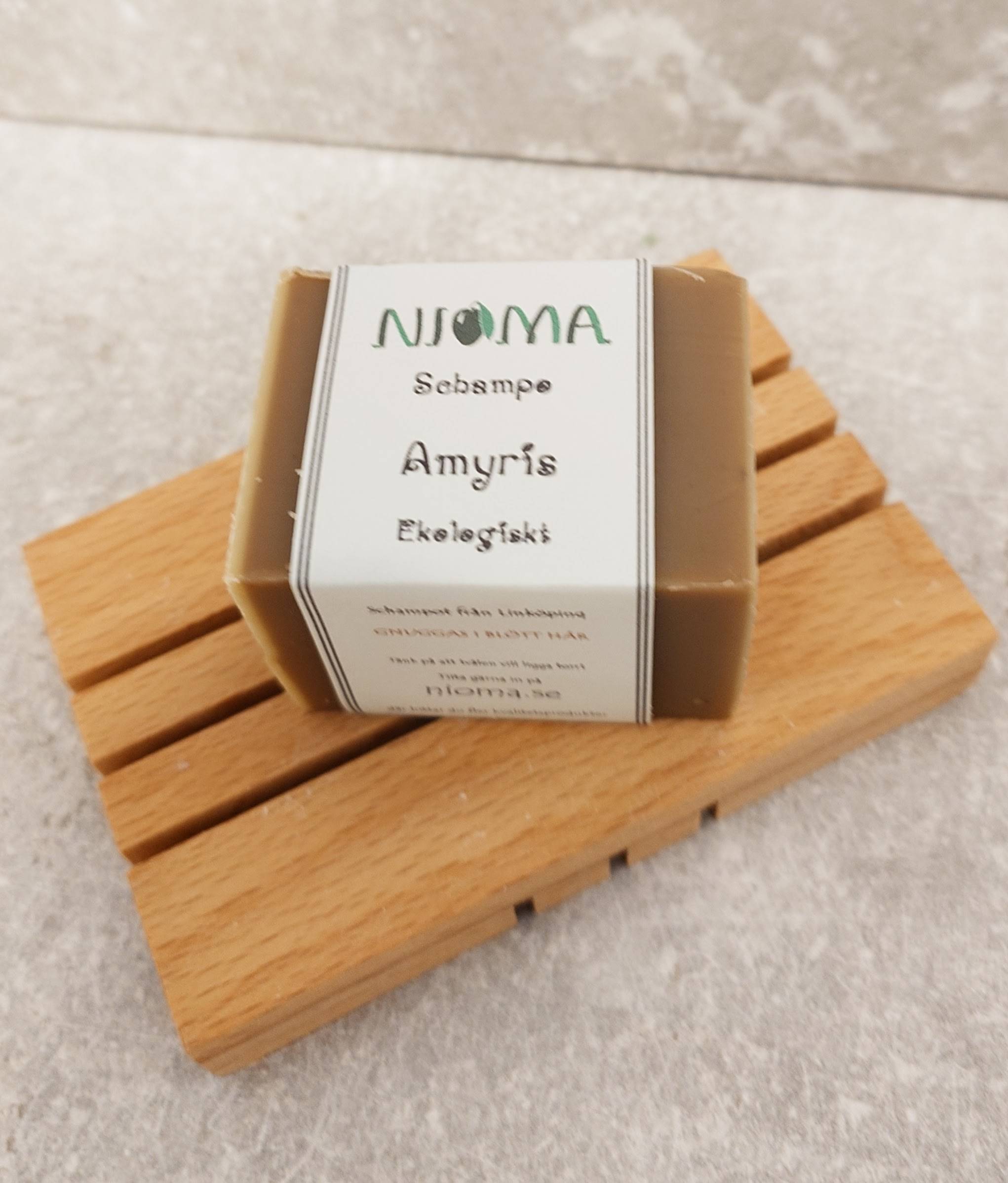 Ekologisk Schampobar Amyris från Nioma - 100 g