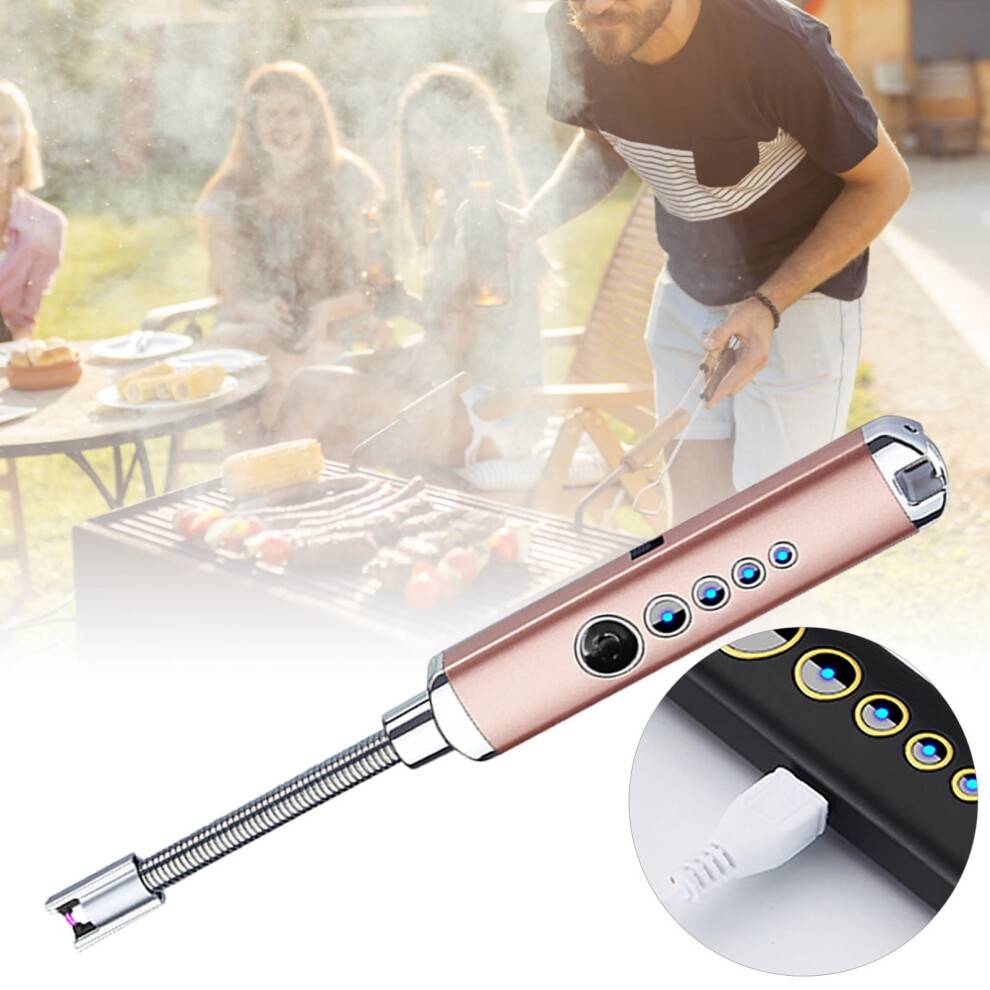 Plasma Arc Lighter USB Genopladelig Vindtæt 1Pak