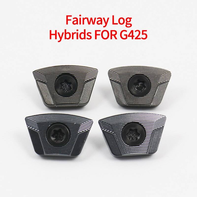 Golf ersättning vikt set övning skruvsats för ping g425 hybrider fairway wood motvikt klubbhuvud tillbehör vikter - Svart 1 x 16g