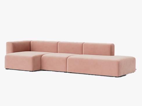 Mags Sofa 3 Seater Comb. 4 - Lola Rose/Venstre | HAY
