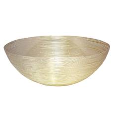 Deco skål Fruktskål Brödkorg 40cm Aluminium Guld