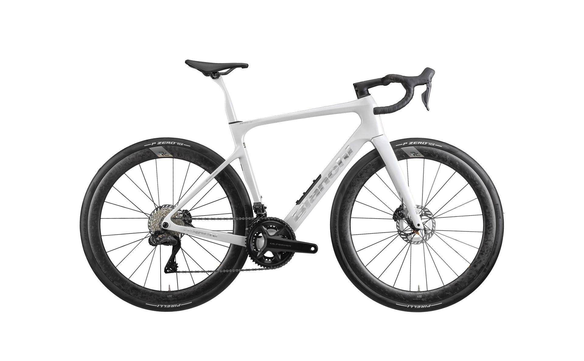 Bianchi Infinito Pro 2026 - Shimano Ultegra Di2 2x12sp - Bianchi Reparto Corse RC49R - 179 / 53 / white 8c