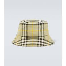 Burberry Burberry Check cotton bucket hat