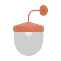 Noon Pan vägglampa klar 30 cm Aprikos - Orange