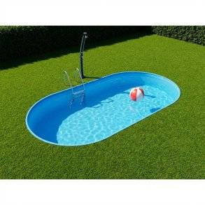 Oval Pool Toscana Højde 1,35 m 0,6 mm liner Flere størrelser