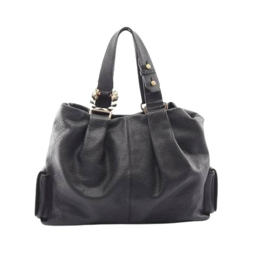 Bvlgari Vintage Pre-owned Håndtaske- Tote bag - Vintage - Dame - Sort - ONE SIZE - Læder