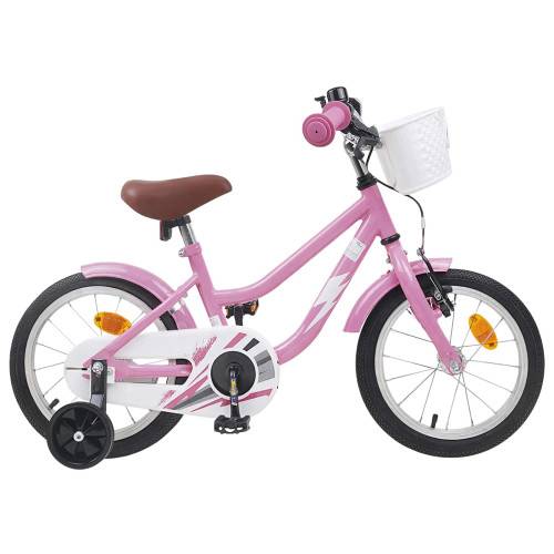 Barncykel 14 Tum från 3-5 år gammal Ljusrosa
