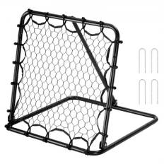 VEVOR 34"x34" fodbold rebounder net Kick-back bærbare fodboldtræningsgaver