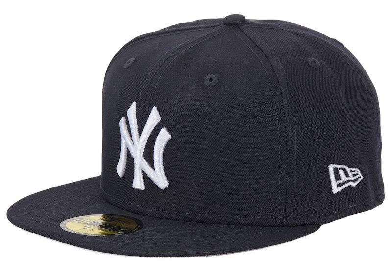 Supreme New York Yankees New Era 59Fifty Fitted Hat Navy - 8 1/4 / Standard
