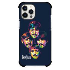 The Beatles Phone Case For iPhone Samsung Galaxy Pixel OnePlus Vivo Xiaomi Asus Sony Motorola Nokia - The Beatles Band Member Wpap Art On Dark Background