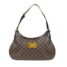 Louis Vuitton Vintage, Pre-owned, Dame, Brun, ONE SIZE, Uld, Pre-owned Canvas skuldertasker