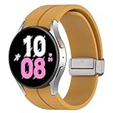 Chofit remmar kompatibla med Samsung Galaxy Watch 6 Classic/Watch 6 rem, mjuka silikonband med distributionslås för Galaxy Watch 6 Classic/Watch 6/Watch 5/Watch 4, Small