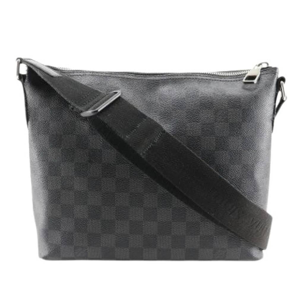 Louis Vuitton Vintage Pre-owned Mick PM Skuldertaske - Vintage - Herre - Sort - ONE SIZE - Uld