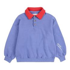 Bobo Choses Sweatshirt - Polo - Purple - Bobo Choses - 6-7 år (116-122) - Sweatshirt
