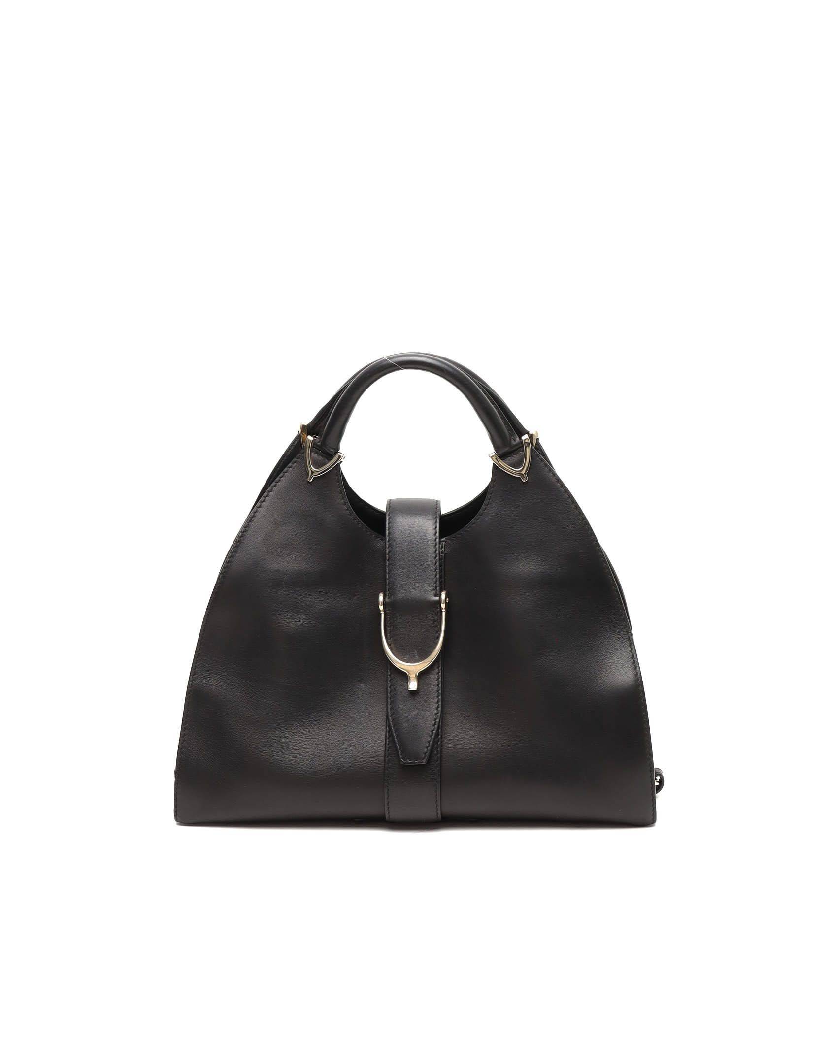 Gucci Stirrup Bag - Black (One Size)