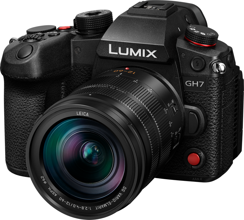Pansonic Lumix GH7 Camera  + 12-60mm F/2.8-4 Leica Lens