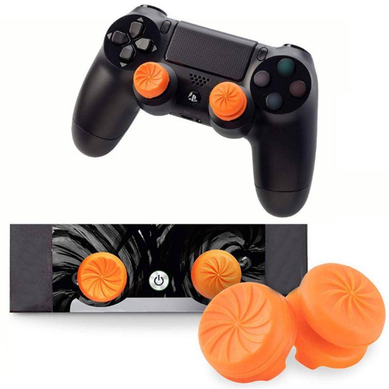 Tumgrepp för Sony PS5 PS4-kontroller Fps Tumstick Joystickförlängare Skydd för Playstation 4 Gamepad Kåpor Speltillbehör