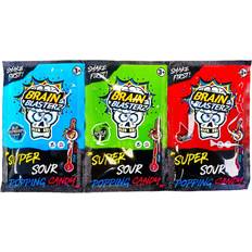 Brain Blasterz Super Sour Popping Candy Trio 36g